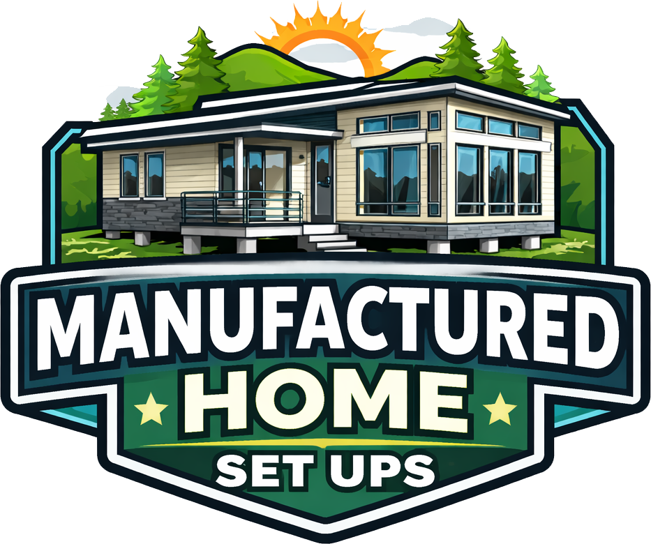 Manufactured Home Set Ups Logo